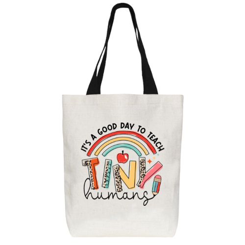 Tiny Minds Humans Tote Bag