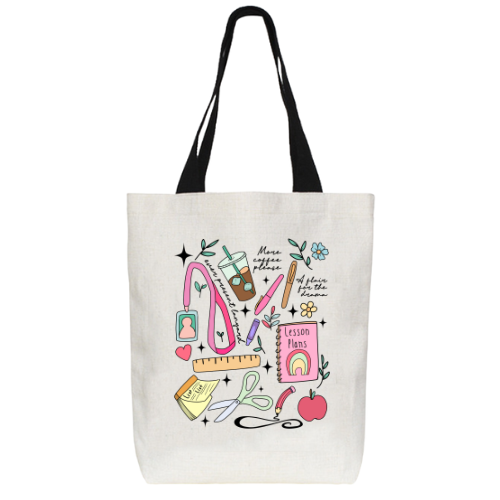 Teacher Things Tote